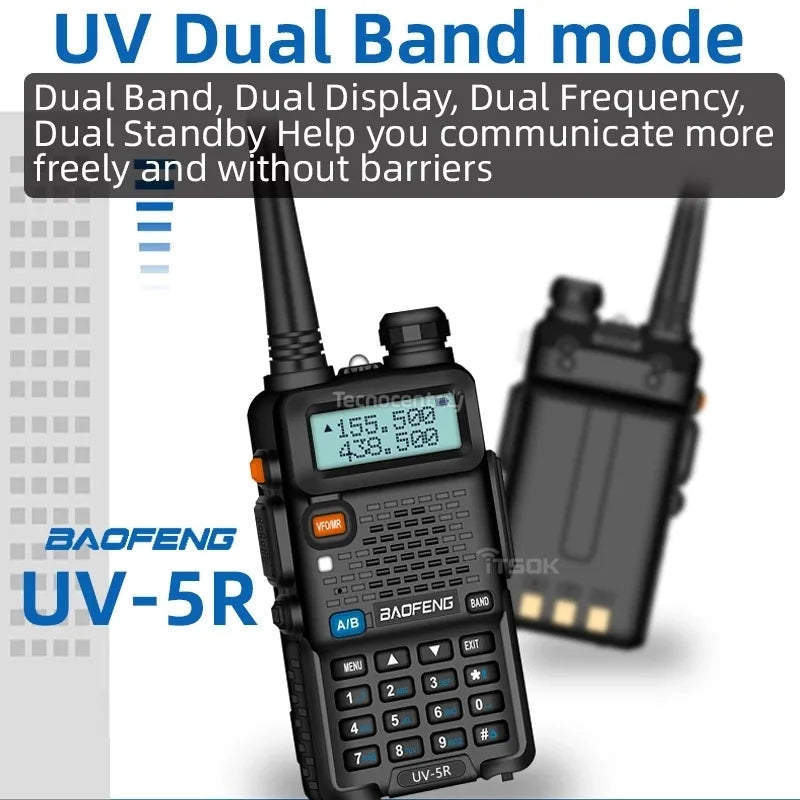 RADIO BAOFENG UV5R 30KM UHF