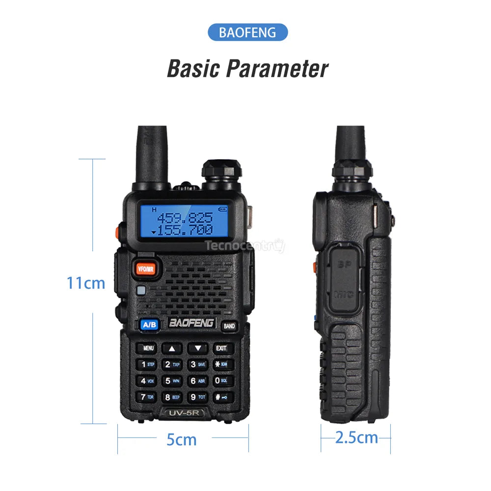 RADIO BAOFENG UV5R 30KM UHF